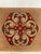Vintage Mid-Century Walnut Footstool With Geometric Needlepoint Tapestry For Sale In Raleigh - Image 6 of 11