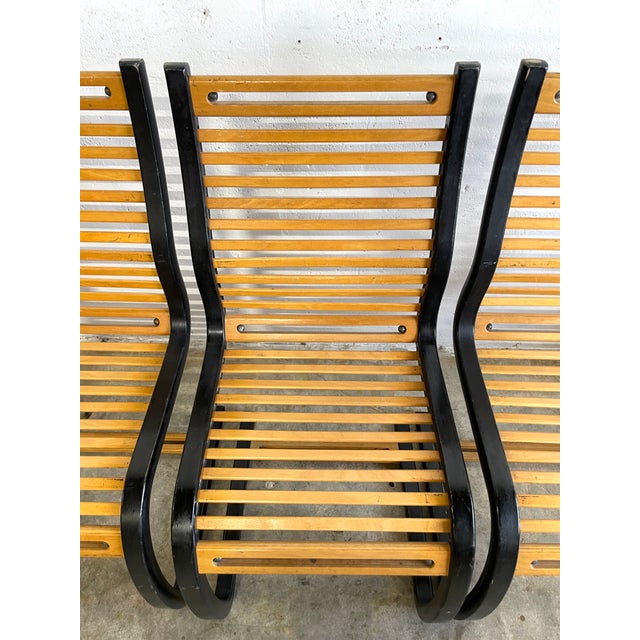 Westnofa Furniture Scandinavian Modern Terje Hope for Westnofa Set of 4 Dining Chairs For Sale - Image 4 of 11