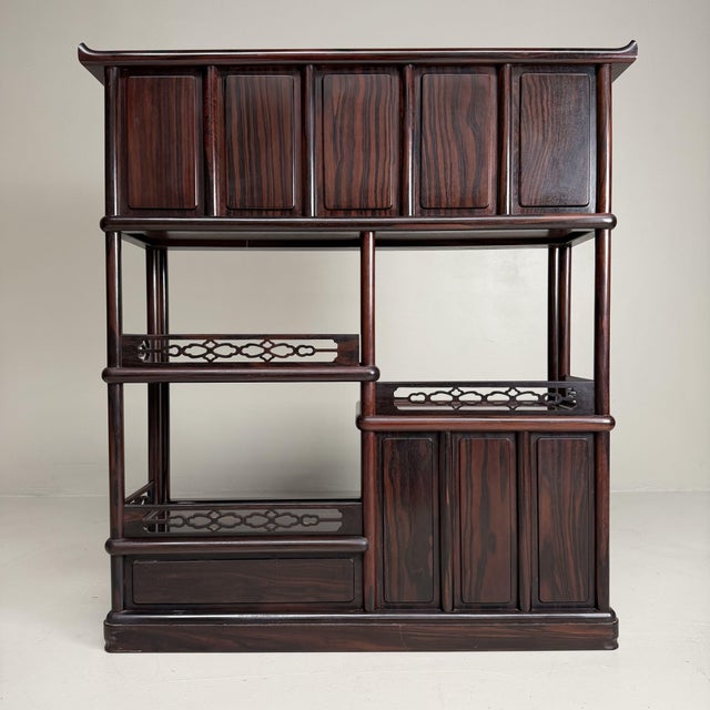 Japanese Kazaridana Tana Shelf Display Cabinet, 1930s For Sale - Image 16 of 17