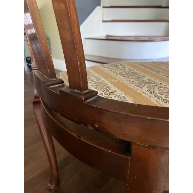 Early 20th Century Edwardian English Tub Chairs For Sale - Image 9 of 14