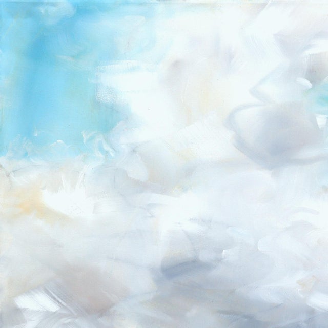 2020s Where the Wildflowers Dance - Original Floral Abstract Acrylic and Graphite Canvas Painting For Sale - Image 5 of 9