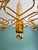 Geometric Brass Chandelier by Gaetano Sciolari for Boulanger, 1970s For Sale - Image 10 of 14