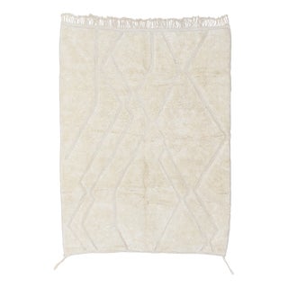 Hand-Knotted Wool Rug by Azele Studio For Sale