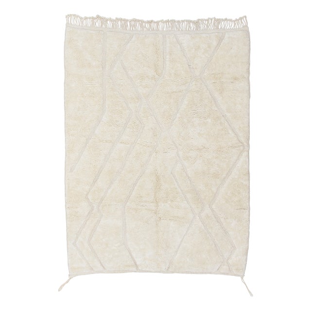 Hand-Knotted Wool Rug by Azele Studio For Sale