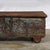 1900 - 1909 Antique Indian Painted Teakwood Blanket Chest/Coffee Table For Sale - Image 5 of 8