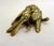 Small Paperweight Sculpture of a Dead Bird in Gilt Bronze or Brass, Early 20th Century For Sale - Image 5 of 13