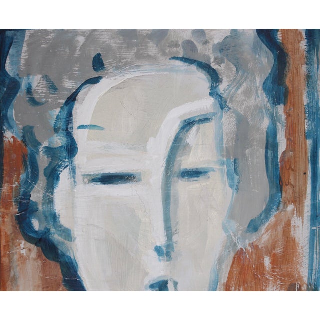 Florentine School Artist, Hidden Portraits XXVI, 1990s, Acrylic on Canvas, Framed For Sale - Image 6 of 10
