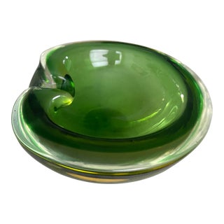 1960s Barbini Mid Century Modern Murano Glass Bowl For Sale