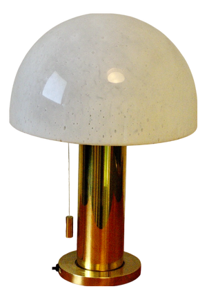 Mushroom Table Lamp from Glasshutte Limburg, 1970
