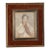 English Late 19th Century Portrait of a Lady, Unusual Frame For Sale