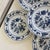 Chinoiserie 1970s Blue Danube Blue Onion Porcelain Salad or Dessert Plates - Set of 8 For Sale - Image 3 of 6