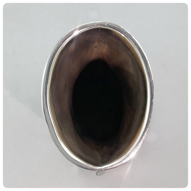 Metal English Sterling Silver and Vermeil Jubilee Stirrup Cup, London, 1977 For Sale - Image 7 of 7