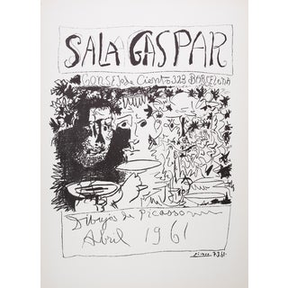 Pablo Picasso, Exhibition of Drawings, Original Signed Lithograph For Sale