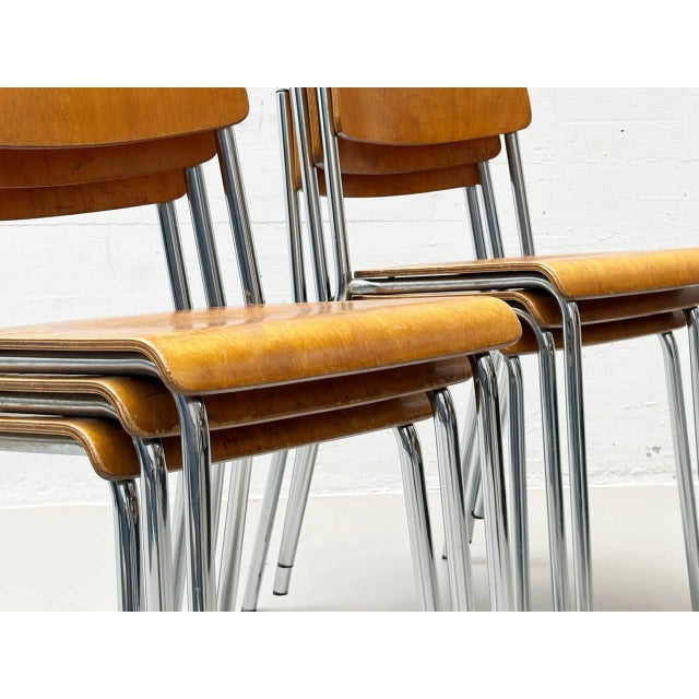 Stackable Forum II Chair from Horgenglarus, 1970s For Sale - Image 4 of 18