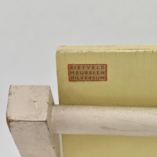 Mid-Century Dutch Prototype Salon Chair by Gerrit Rietveld Jr., 1955 For Sale - Image 10 of 18