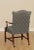 Chippendale Style Hickory Chair Mahogany Armchair For Sale - Image 10 of 13