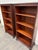 Brown Vintage Traditional English Georgian Style Mahogany Finish Bookcase Pair For Sale - Image 8 of 12