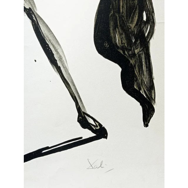 Salvador dali - rare and exquisite hand signed lithograph by salvador dali, 1969. original lithograph published by j. P....