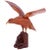 Brown Wicker Bird Sculpture For Sale - Image 8 of 8