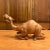 Mid-Century Modern Late 20th Century Leather Wrapped Camel Figurine For Sale - Image 3 of 13