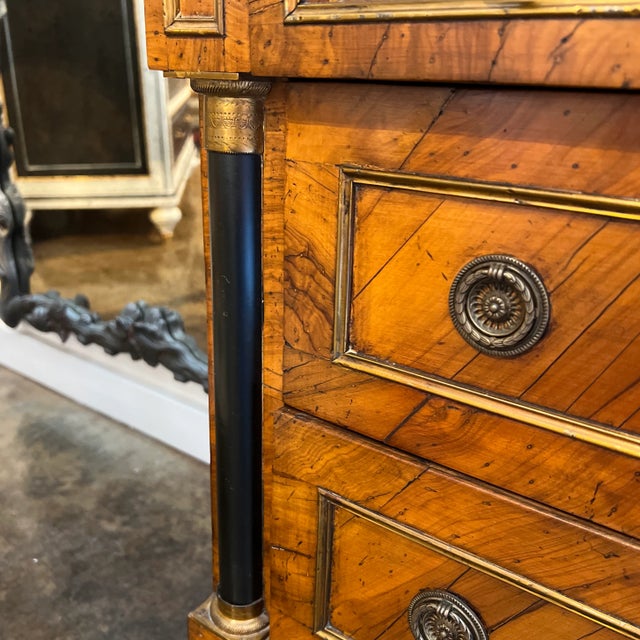 Small Italian Chest With One Small Drawer and Two Larger Drawers For Sale - Image 10 of 13