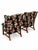 Wood Late 20th Century Black Floral Chinoiserie Wingback Armchairs — A Pair For Sale - Image 7 of 16