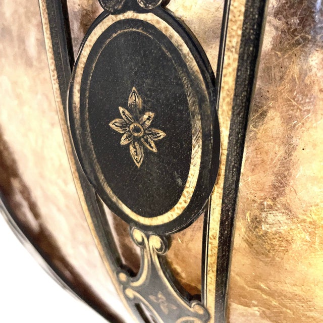 Fine Art Lamps Contemporary Renaissance Inspired Iron & Mica "Avignon" Pendant by Fine Art Lamps For Sale - Image 4 of 13