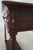 Theodore Alexander Mahogany 2 Tier 2 Drawer Console Table For Sale - Image 10 of 18