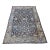 19th Century Persian Ziegler Mahal Sultanabad, Handwoven All-Over Pattern, Navy & Ivory, 9’ X 12’ For Sale