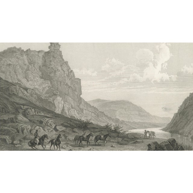F.W. Egloffstein, Utah Landscape, Weber River & Sheep Rock Canyon View, 1861, Print For Sale - Image 4 of 9