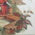 Textile Vintage 18th Century European "Chinoiserie" Style Decorative Painting For Sale - Image 7 of 9