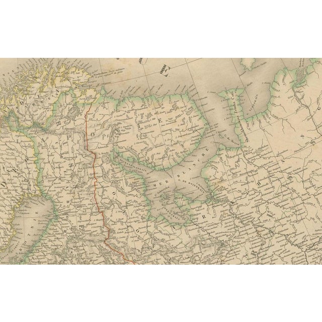 Maps of Europe by Andriveau-Goujon, 1849, Set of 2 For Sale - Image 9 of 10