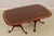 Traditional Ethan Allen Banded Mahogany Clawfoot Dining Room Table For Sale - Image 3 of 18
