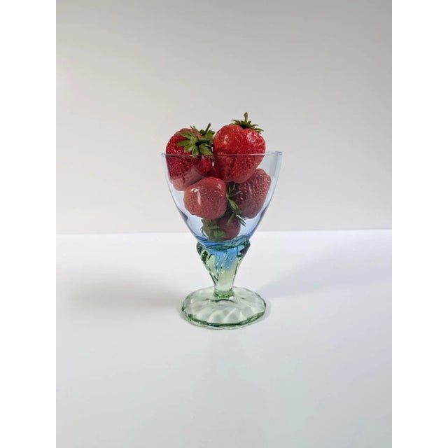 Italian Model Bahia Ice Cream Sundae Bowls, 1980s, Set of 4 For Sale - Image 4 of 5