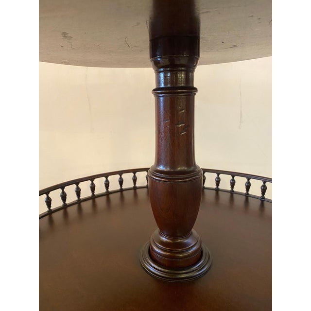 Circa 1800 Philadelphia Mahogany Silent Butler Dumb Waiter Table For Sale In Philadelphia - Image 6 of 10