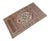 Contemporary 1970s Vintage Hand-Knotted Small Rug Muted Color Organic Wool Doormat Entry Decor 2x3 Ft Approx For Sale - Image 3 of 14