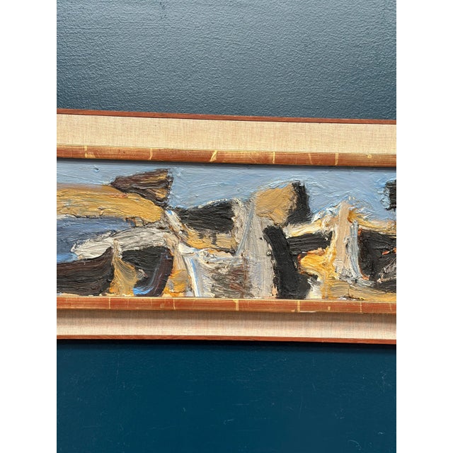 Calle Johansson, Bird Movement, 1959, Oil Painting on Panel, Framed For Sale - Image 10 of 13