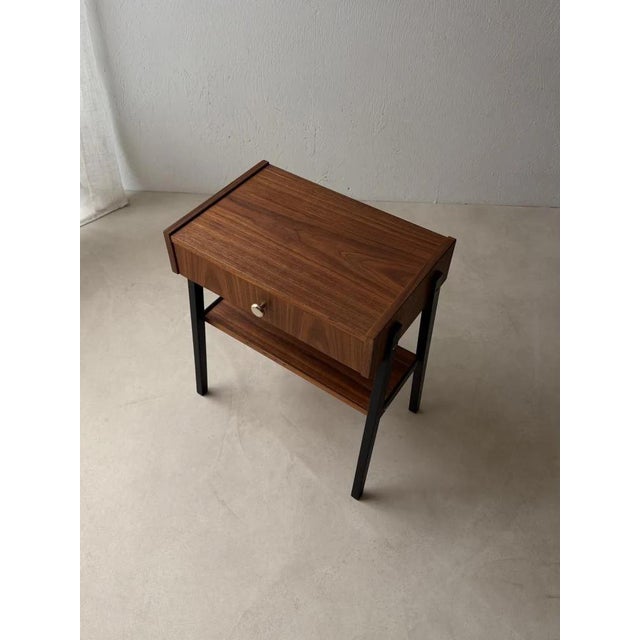 Scandinavian Chest of Drawers in Teak and Black Beech For Sale - Image 4 of 11