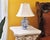 Chinoiserie Vintage Blue & White Chinoiserie Ginger Jar Table Lamp – Porcelain Accent Lamp For Sale - Image 3 of 18