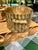 Chinoiserie Vintage Hollywood Regency Brass Bamboo Planter For Sale - Image 3 of 6
