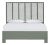Liam Standard Bed Queen - Evergreen For Sale