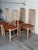 Mid-Century Modern Set of 4 Danish Modern Kvist Dining Chairs in Beech With Leather Seats For Sale - Image 3 of 10
