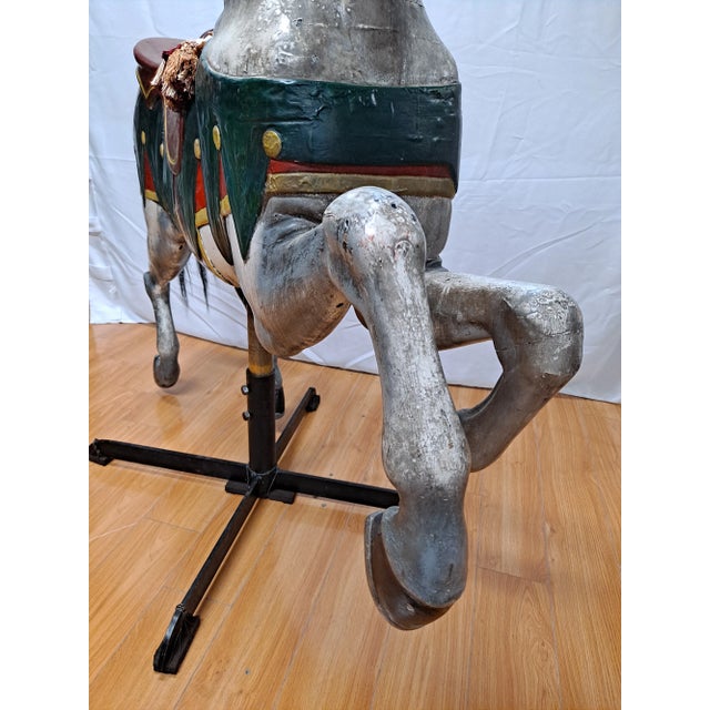 Original Gustav Dentzel Carousel Horse For Sale - Image 9 of 12