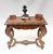 Italian Marquetry Side Table Console Inlay For Sale - Image 3 of 18