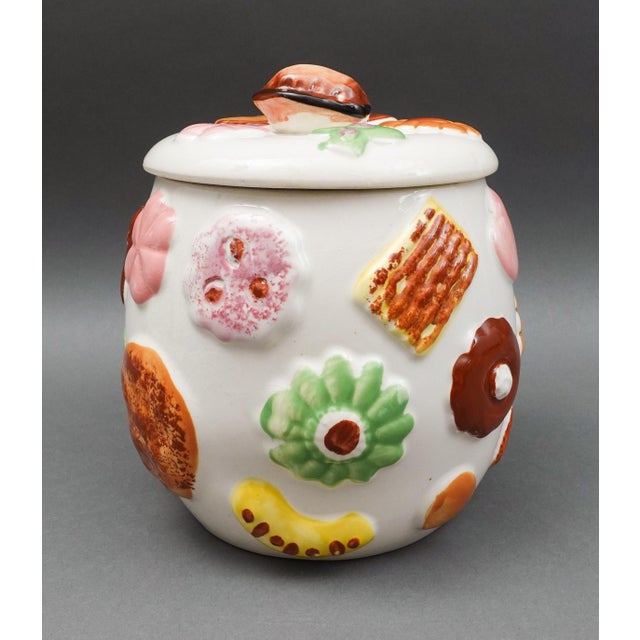 Napco Japan 1950's Vintage "Cookies All Over" Cookie Jar Chairish