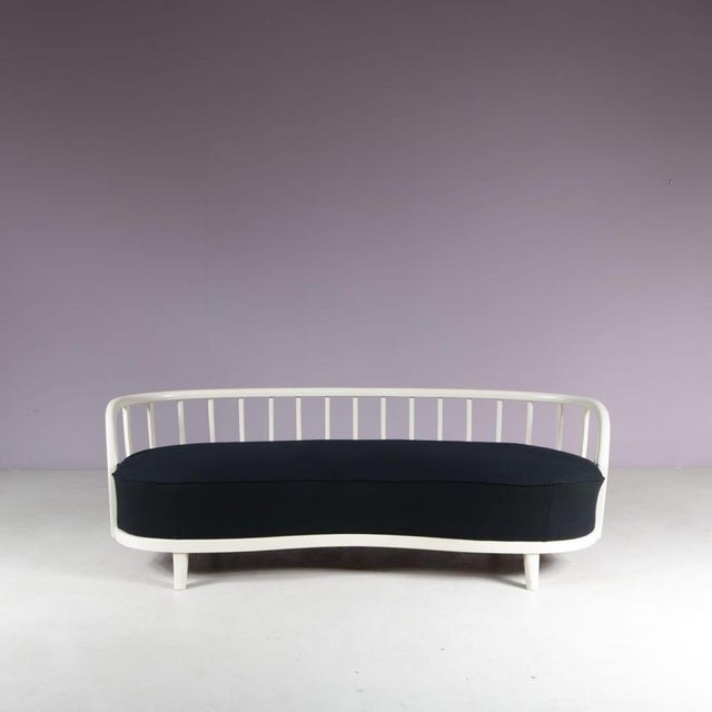 Danish Spokeback Sofa, 1940 For Sale - Image 5 of 13
