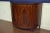 Brown Leighton Hall Showroom Sample - Mahogany Demilune Cabinet For Sale - Image 8 of 11