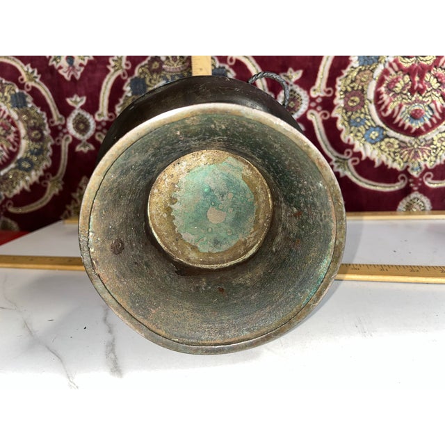 Metal Antique Japanese Cloisonne Vase For Sale - Image 7 of 12