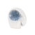 Featuring a smooth glossy white finish accented by a rhythmic wave of soft blue and subtle gold detailing, evoking rolling...