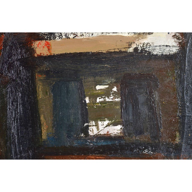 Aleksandr Rodin, Double-Sided Landscape, 1980s, Oil on Board For Sale - Image 7 of 10